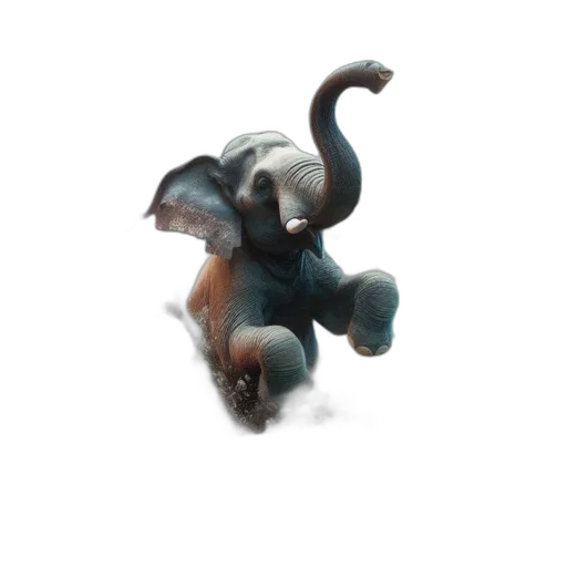 creature, animal, dragon, staff transparent PNG cut-out