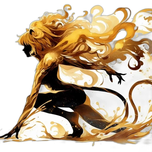 dragon, hair, mask, creature transparent PNG cut-out
