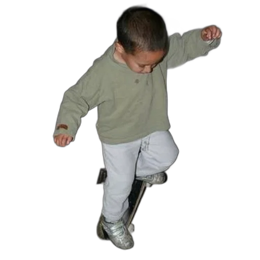 shoes, jacket, staff, creature transparent PNG cut-out