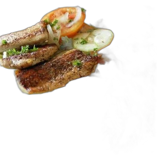 food, photorealistic, 3d render, plate transparent PNG cut-out