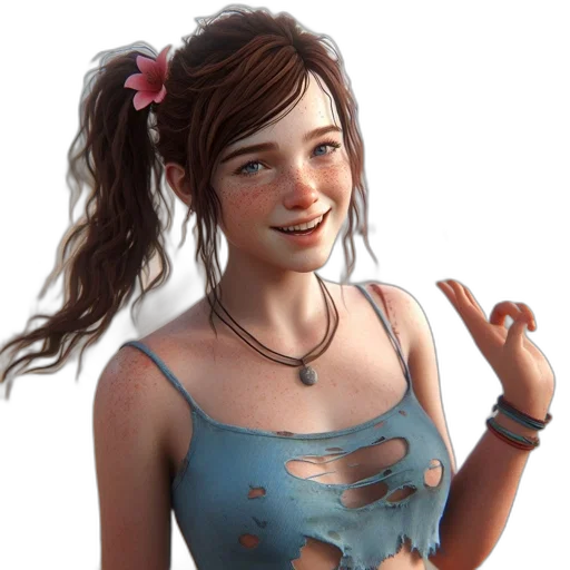 dress, concept art, photorealistic, fantasy art transparent PNG cut-out
