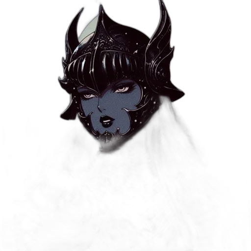 mask, dragon, face, creature transparent PNG cut-out