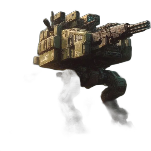 robot, weapon, creature, dragon transparent PNG cut-out