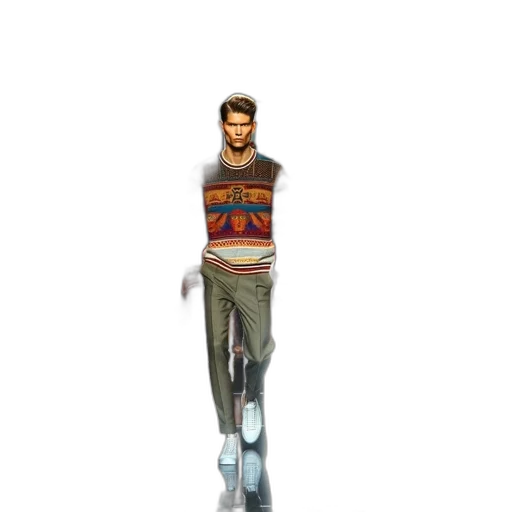 staff, jacket, 3d render, concept art transparent PNG cut-out