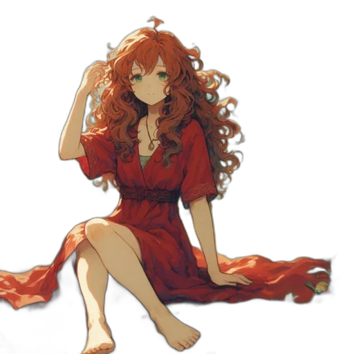 dress, crown, anime, pixel art transparent PNG cut-out