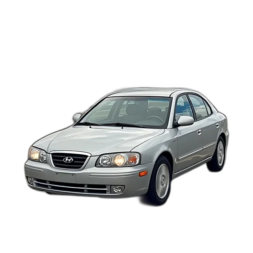 car, photorealistic, 3d render, 2005 transparent PNG cut-out