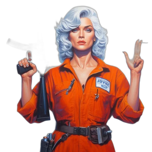 jacket, staff, weapon, concept art transparent PNG cut-out