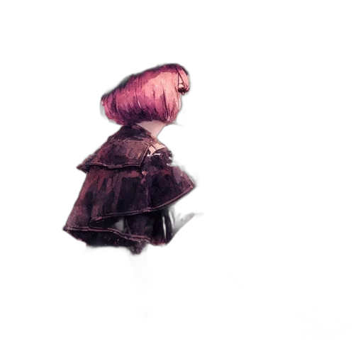 dress, crown, hair, weapon transparent PNG cut-out