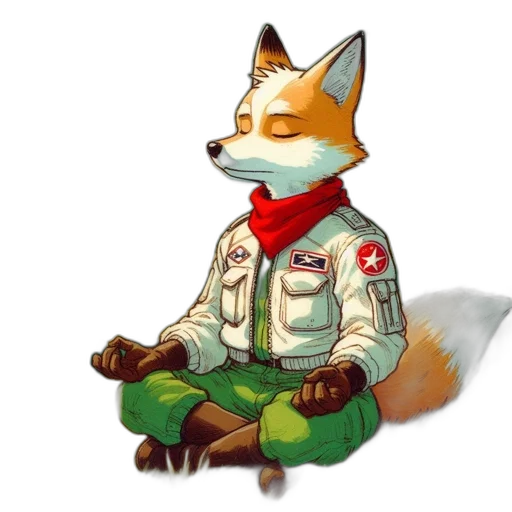 staff, jacket, animal, concept art transparent PNG cut-out