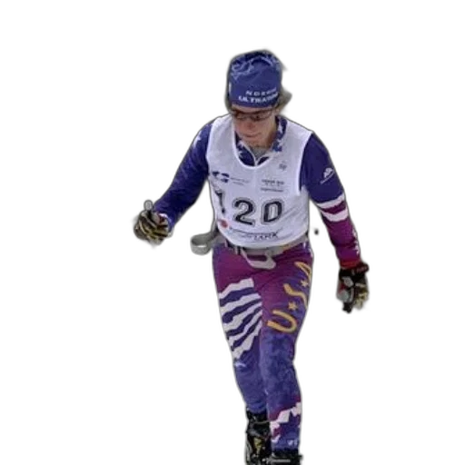 jacket, cross-country, skier, wearing transparent PNG cut-out