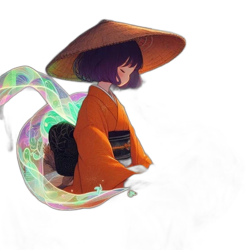 hat, mask, umbrella, dragon transparent PNG cut-out