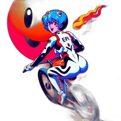 concept art, anime, pixel art, fantasy art transparent PNG cut-out
