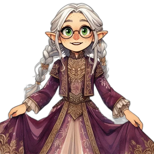 staff, dress, fantasy art, concept art transparent PNG cut-out