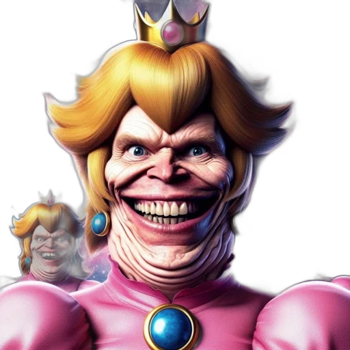 crown, face, creature, mask transparent PNG cut-out