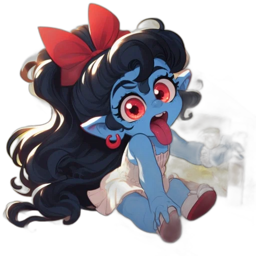 staff, creature, dragon, anime transparent PNG cut-out