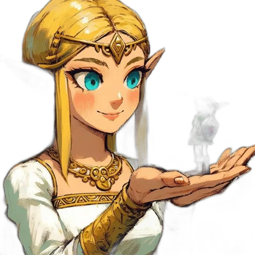 staff, crown, weapon, dress transparent PNG cut-out
