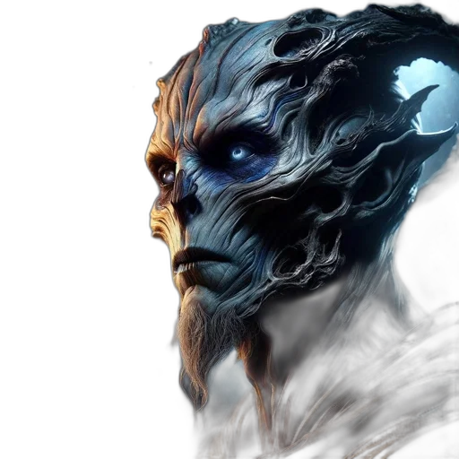 mask, face, creature, dragon transparent PNG cut-out
