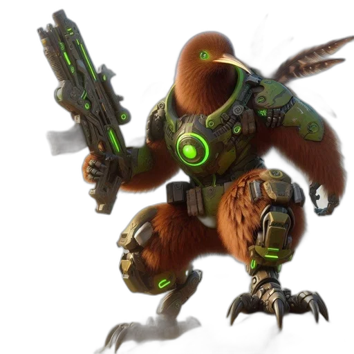 robot, weapon, animal, creature transparent PNG cut-out