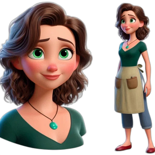jewelry, dress, 3d render, concept art transparent PNG cut-out