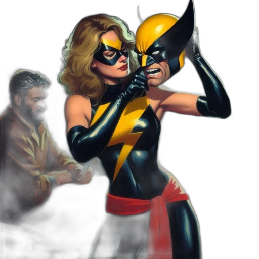 comic book art, concept art, cartoon, fantasy art transparent PNG cut-out