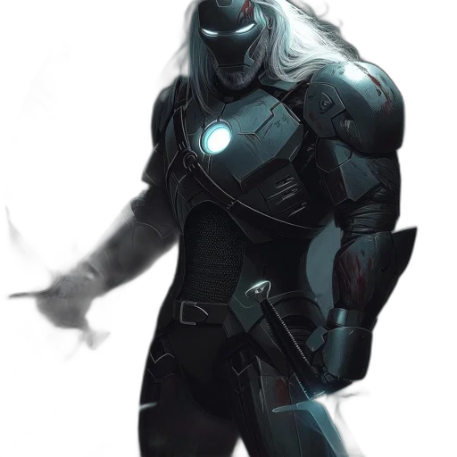 robot, weapon, concept art, comic book art transparent PNG cut-out