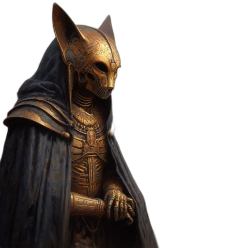 mask, staff, animal, concept art transparent PNG cut-out