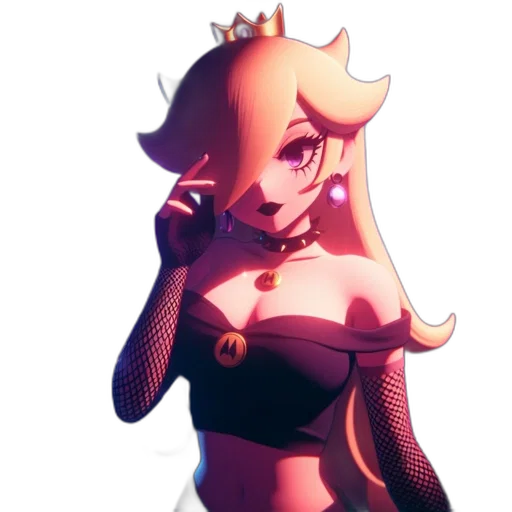 crown, dress, mask, creature transparent PNG cut-out