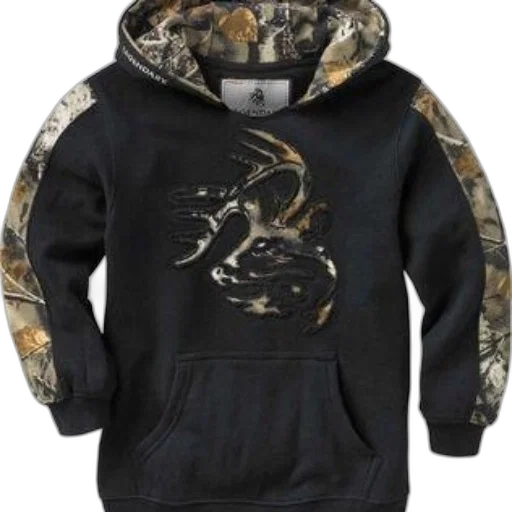 jacket, black, hoodie, camouflage transparent PNG cut-out