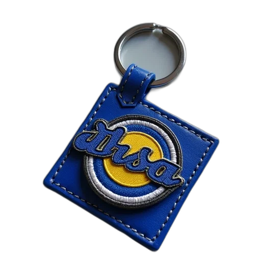 jewelry, 3d render, logo, keychain transparent PNG cut-out