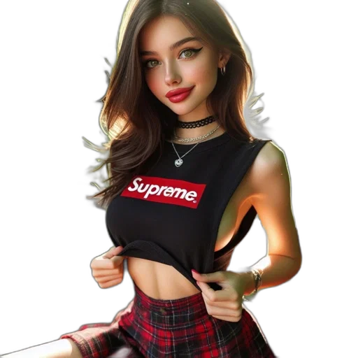 dress, staff, weapon, photorealistic transparent PNG cut-out