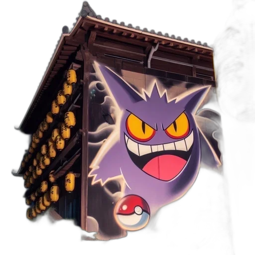mask, creature, dragon, staff transparent PNG cut-out