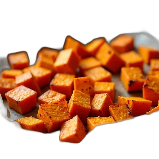 food, 3d render, tray, roasted transparent PNG cut-out