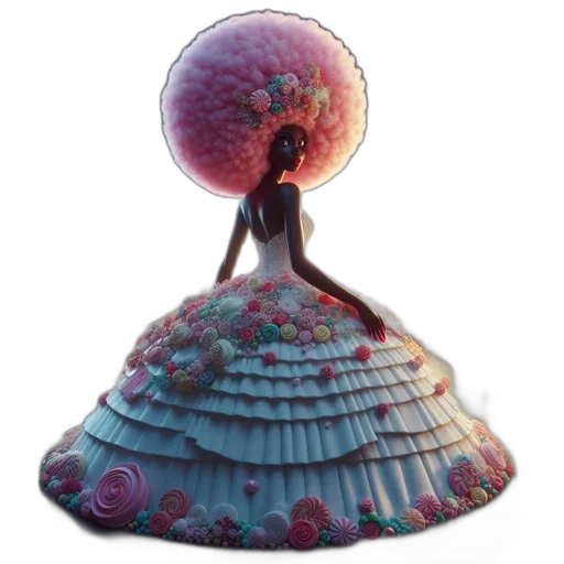 dress, jewelry, umbrella, crown transparent PNG cut-out