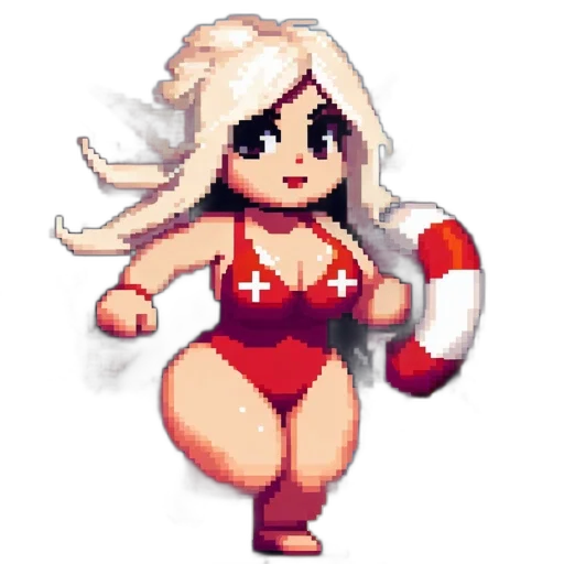 pixel art, concept art, cartoon, fantasy art transparent PNG cut-out