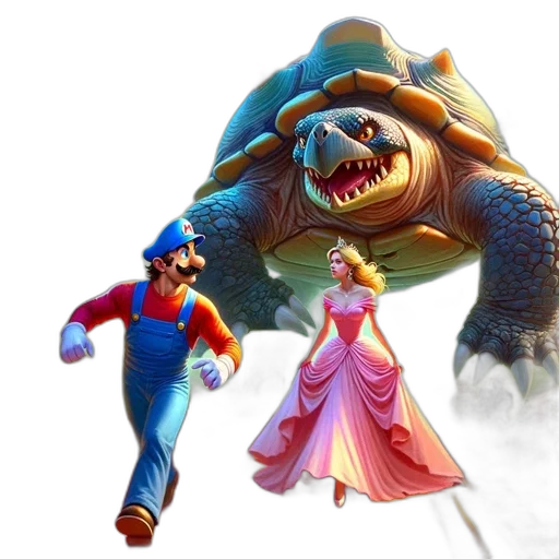 dress, concept art, 3d render, underwater transparent PNG cut-out