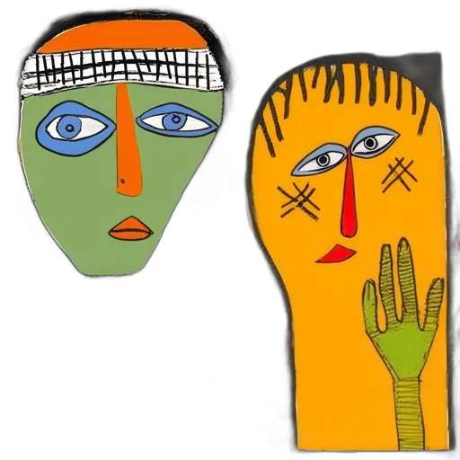 mask, face, jewelry, concept art transparent PNG cut-out