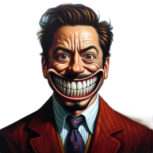 face, mask, comic book art, photorealistic transparent PNG cut-out