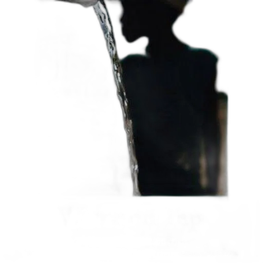 bottle, staff, crown, face transparent PNG cut-out