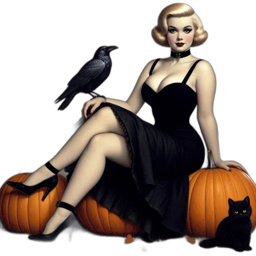 dress, fantasy art, cartoon, concept art transparent PNG cut-out