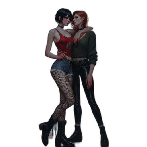 jacket, concept art, comic book art, cyberpunk transparent PNG cut-out