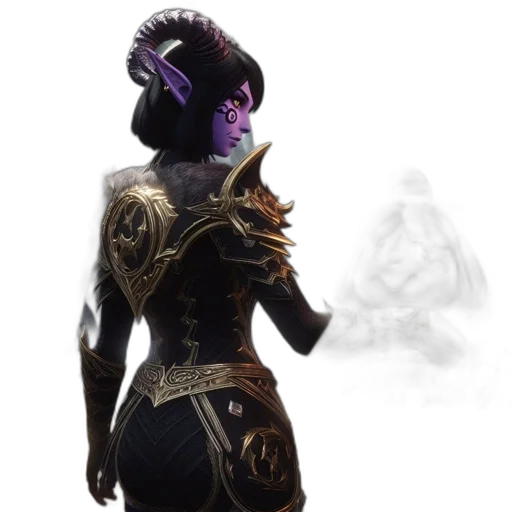 mask, staff, dragon, creature transparent PNG cut-out