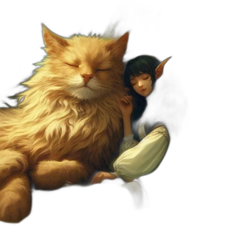 animal, concept art, fantasy art, pixel art transparent PNG cut-out