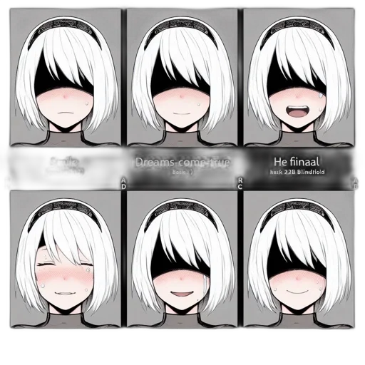 face, mask, hair, creature transparent PNG cut-out