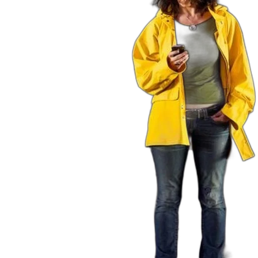 jacket, umbrella, staff, dress transparent PNG cut-out