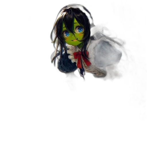 mask, face, staff, creature transparent PNG cut-out
