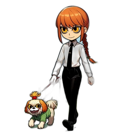 staff, animal, pixel art, cartoon transparent PNG cut-out