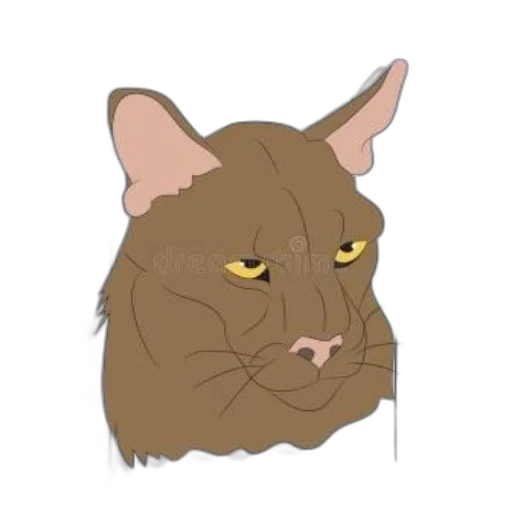 animal, face, creature, staff transparent PNG cut-out