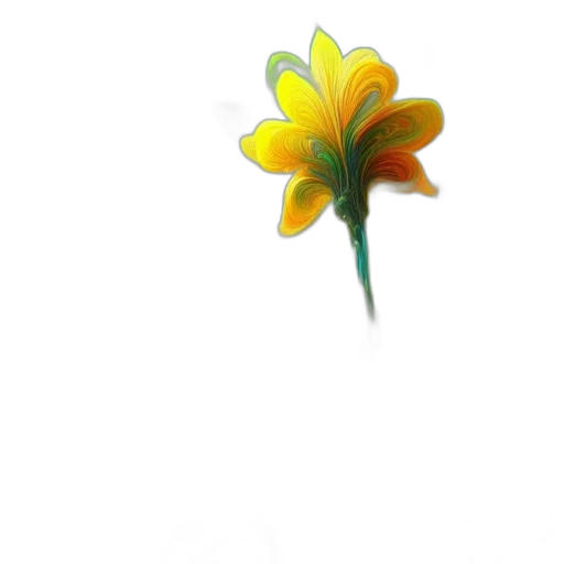 flower, staff, crown, weapon transparent PNG cut-out