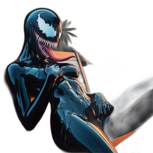 mask, creature, robot, comic book art transparent PNG cut-out