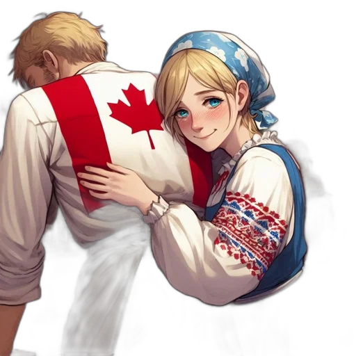 jacket, concept art, anime, watercolor transparent PNG cut-out